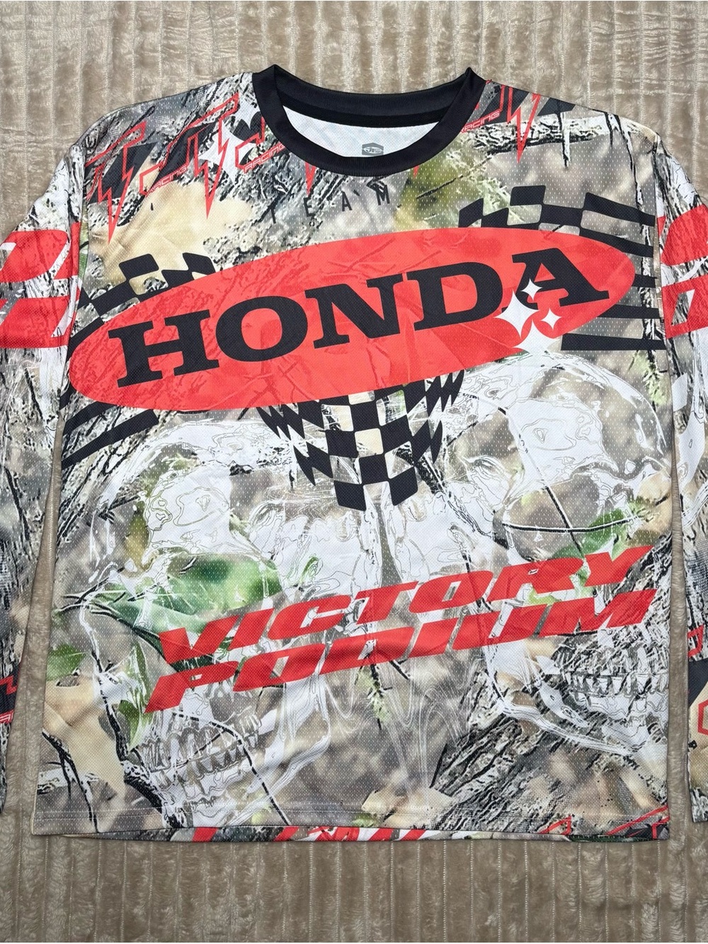 JT Racing x Honda Off Road Long Sleeve Shirt Motocross Sz M NWOT Official Gear